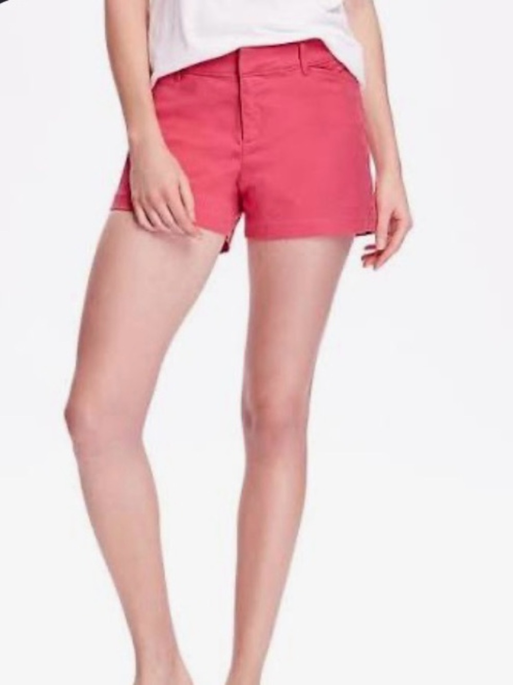 Old Navy Shorts Women’s Size 6 Fuchsia Stretch Cotton Shorts Solid Pixie